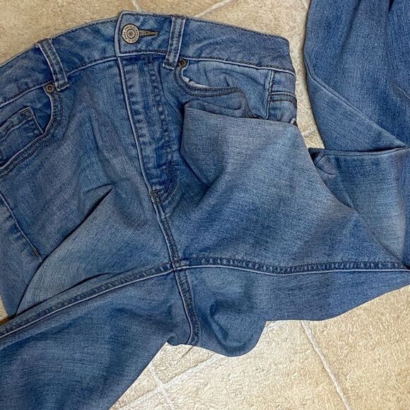 Mudd Flare Women's Light Blue Jeans Stretch Size 7 Junior - Picture 7 of 14